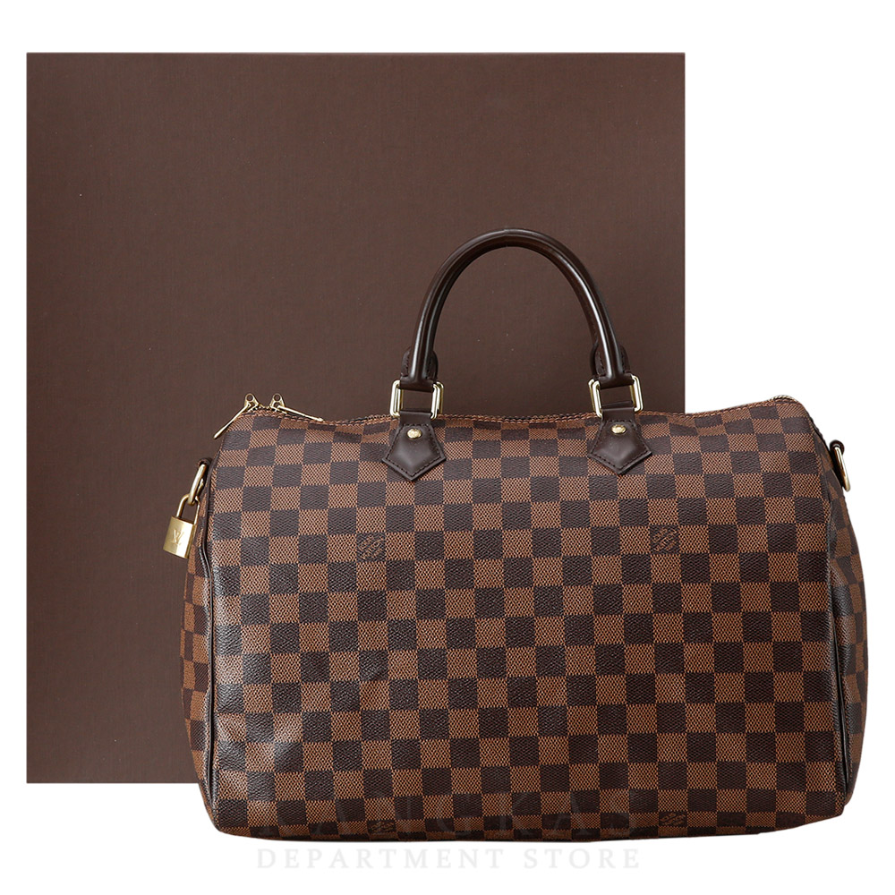 LOUIS VUITTON(USED)루이비통 다미에 에벤 스피디 35 반둘리에